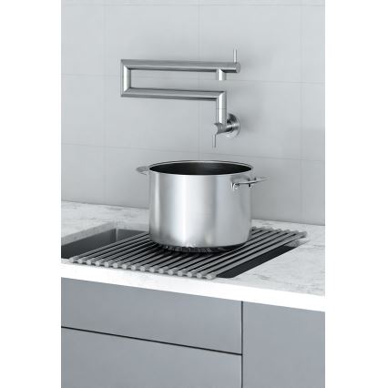 KFA Armatura 6623-030-22 - Küchenarmatur mit Gelenk DUERO POT FILLER Edelstahl