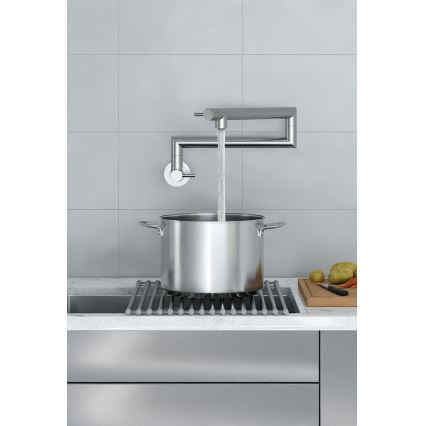 KFA Armatura 6623-030-22 - Küchenarmatur mit Gelenk DUERO POT FILLER Edelstahl