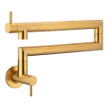 KFA Armatura 6623-030-31 - Küchenarmatur mit Gelenk DUERO POT FILLER Edelstahl/gebürstetes Gold