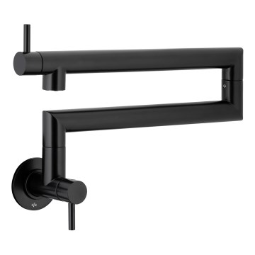 KFA Armatura 6623-030-81 - Küchenarmatur mit Gelenk DUERO POT FILLER Edelstahl/matt schwarz