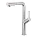 KFA Armatura 6623-220-22 - Wasserhahn/Armatur mit ausziehbarer Sprühvorrichtung DUERO DESIGN Edelstahl