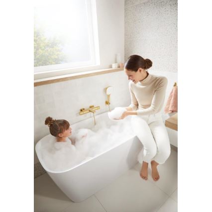 KFA Armatura 841-255-31 - Duschset MALAGA, gebürstetes Gold