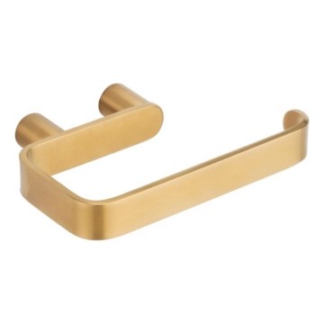 KFA Armatura 864-022-31 - Toilettenpapierhalter Edelstahl/geschliffen golden