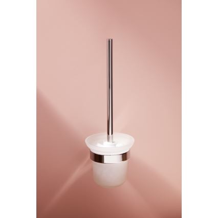KFA Armatura 864-031-00 - Toilettenbürste wandmontiert glänzendes Chrom