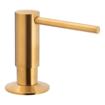 KFA Armatura 990-100-31 - Einbau-Seifenspender DUERO Edelstahl/geschliffen golden