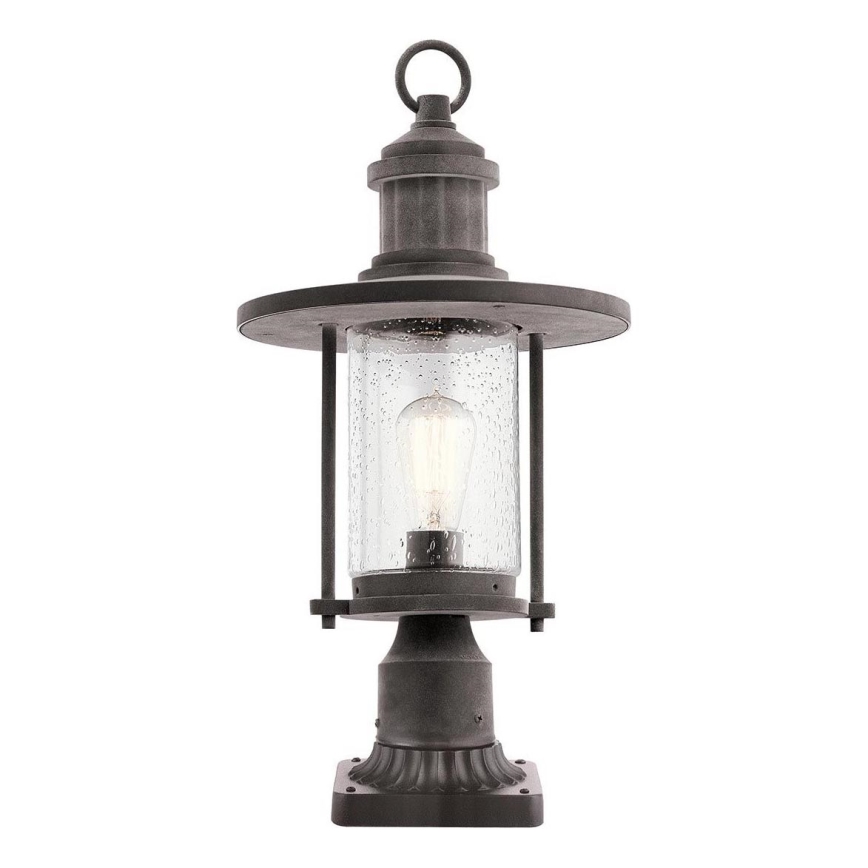 Kichler - Außenleuchte RIVERWOOD 1xE27/60W/230V IP44 schwarz