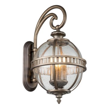 Kichler - Außenwandleuchte HALLERON 3xE14/40W/230V IP44