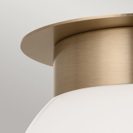 Kichler KL-ALBERS-F-G-CPZ-Deckenleuchte ALBERS 1xE27/40W/230V Ø20,3 cm goldfarben