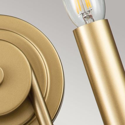 Kichler - Wandleuchte CAPITOL HILL 2xE14/40W/230V goldfarben