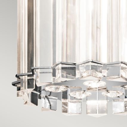 Kichler - LED-Badezimmer-Hängeleuchte CRYSTAL SKYE 2xG9/3W/230V IP44