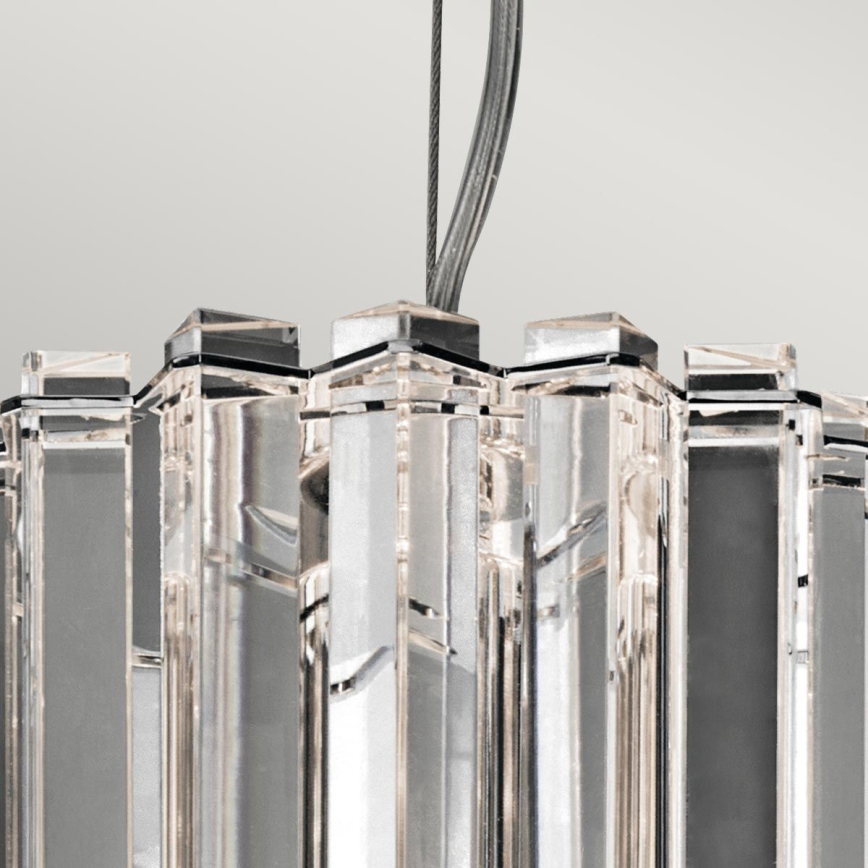 Kichler - LED-Badezimmer-Hängeleuchte CRYSTAL SKYE 2xG9/3W/230V IP44