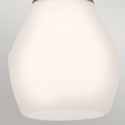 Kichler - Deckenleuchte an Stange DEELA 1xE27/60W/230V d 17,8 cm Messing