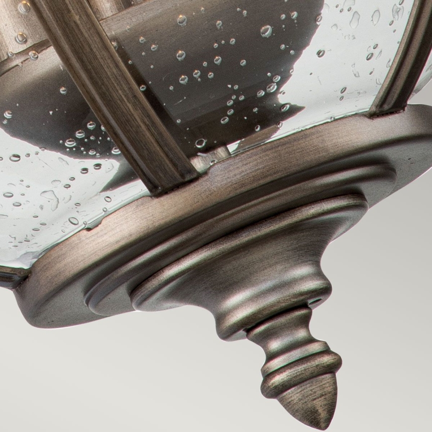 Kichler - Außenwandleuchte HALLERON 3xE14/40W/230V IP44