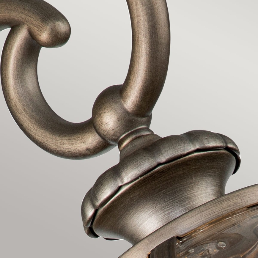 Kichler - Außenwandleuchte HALLERON 3xE14/40W/230V IP44