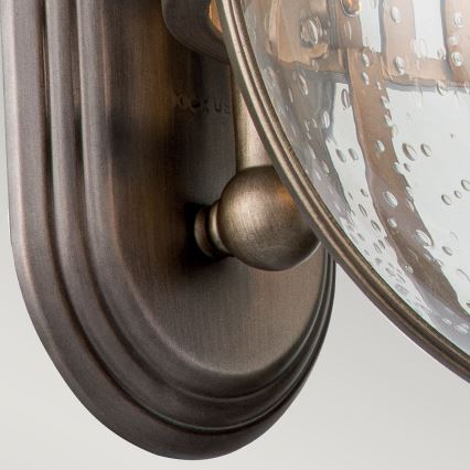 Kichler - Außenwandleuchte HALLERON 3xE14/40W/230V IP44