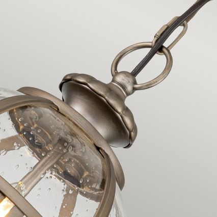 Kichler - Außen-Kronleuchter mit Kette HALLERON 3xE14/40W/230V IP44