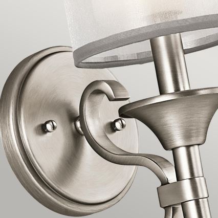 Kichler - Wandleuchte LACEY 1xE14/40W/230V mattchrom