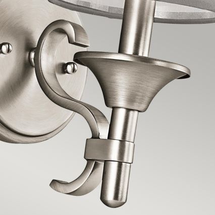 Kichler - Wandleuchte LACEY 1xE14/40W/230V mattchrom