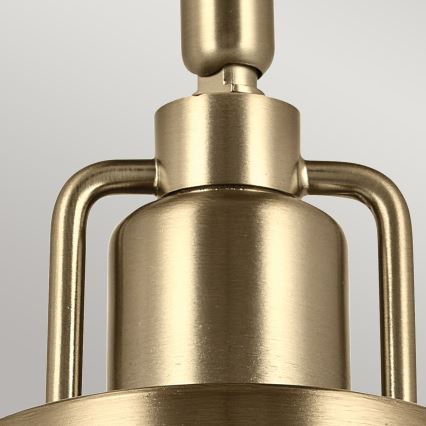 Kichler - Wandleuchte NIVA 1xE27/40W/230V Messing