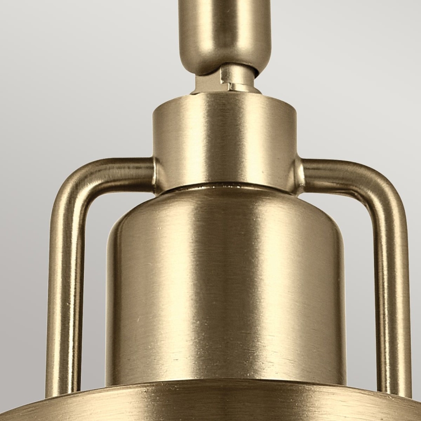 Kichler - Wandleuchte NIVA 1xE27/40W/230V Messing