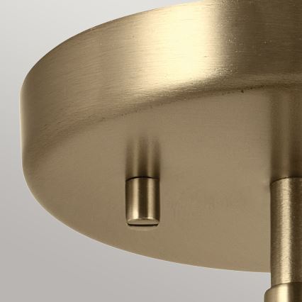 Kichler - Wandleuchte NIVA 1xE27/40W/230V Messing