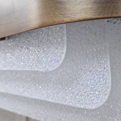 Kichler - LED-Pendelleuchte an Stange SERENE LED/40W/230V goldfarben