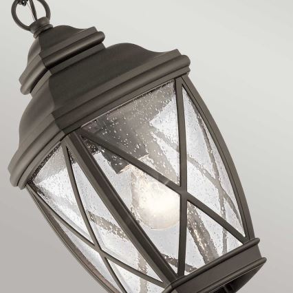 Kichler - Outdoor-Hängeleuchte an Kette TANGIER 1xE27/60W/230V IP44