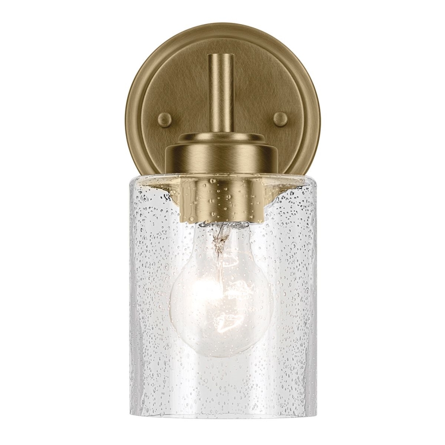 Kichler - Wandleuchte WINSLOW 1xE27/60W/230V Messing