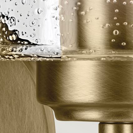 Kichler - Wandleuchte WINSLOW 1xE27/60W/230V Messing