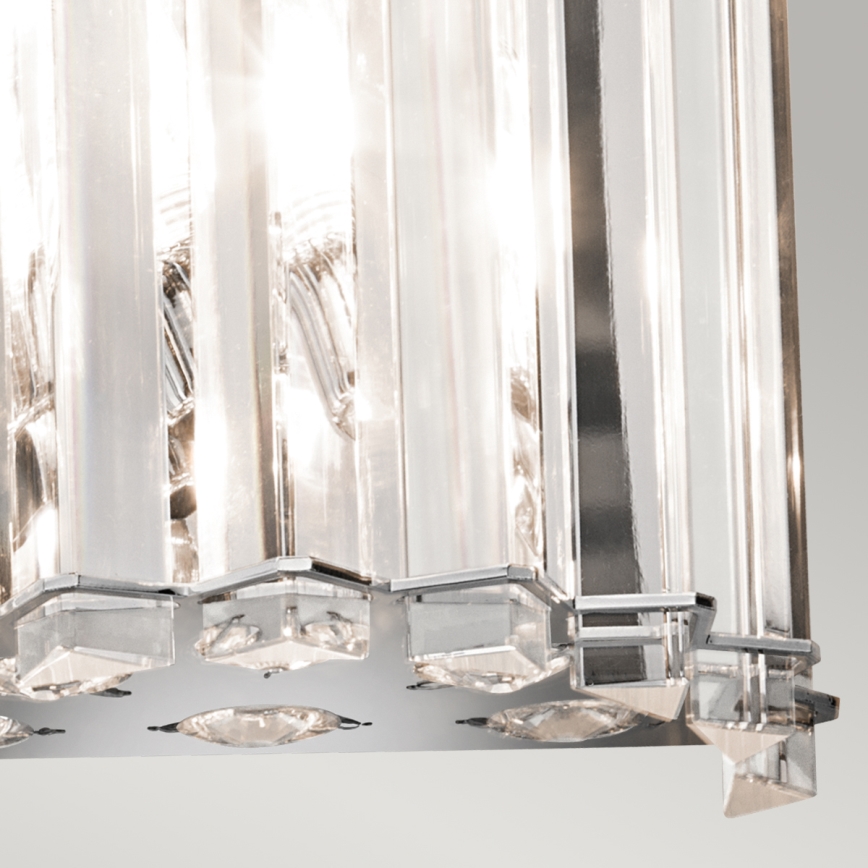 Kichler - LED-Badezimmer-Wandleuchte CRYSTAL SKYE 2xG9/3W/230V IP44