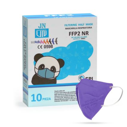 Kinder-Atemschutzmaske FFP2 NR Kids lila 1St.