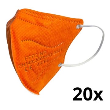 Kinder-Atemschutzmaske FFP2 NR Kinder orange 20 Stk.