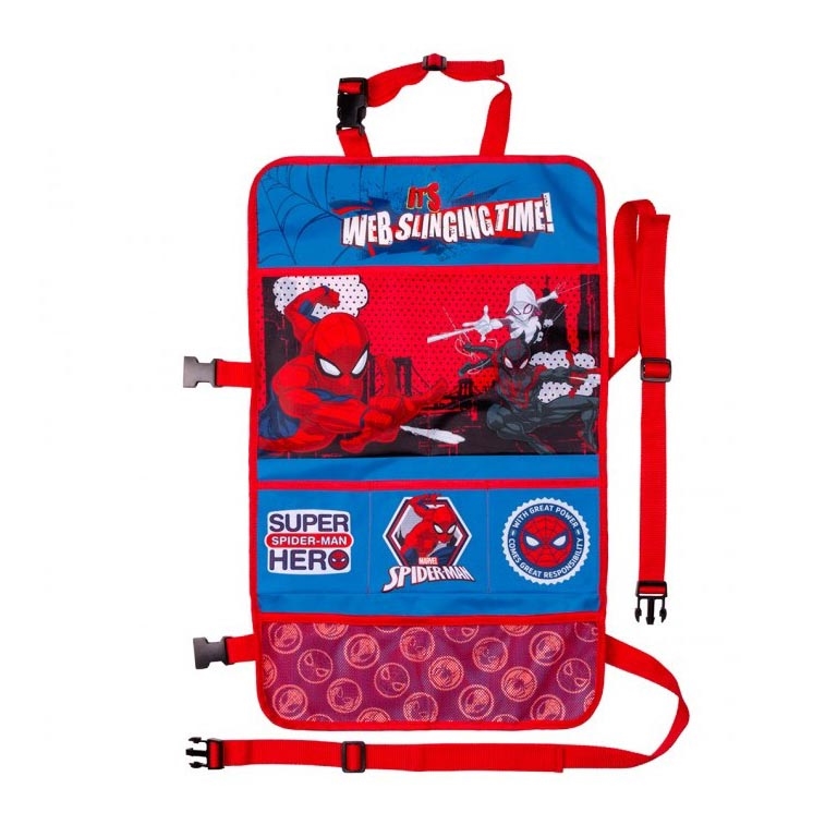 Kinder Auto-Organizer 58x35 cm SPIDERMAN