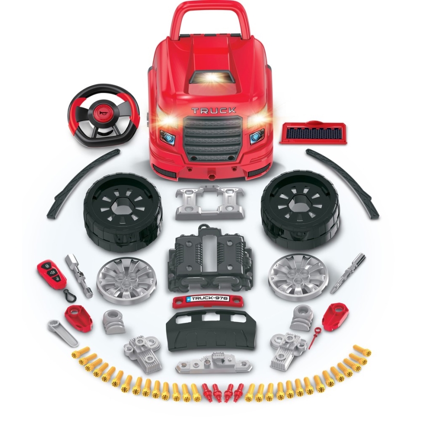 Kinder-Autowerkstatt rot