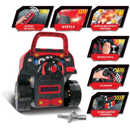 Kinder-Autowerkstatt rot