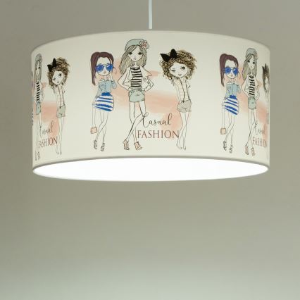 Kinder-Deckenleuchte GIRLS VIBES 1xE27/60W/230V Ø 40 cm für Mädchen