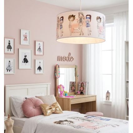 Kinder-Deckenleuchte GIRLS VIBES 1xE27/60W/230V Ø 40 cm für Mädchen