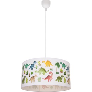 Kinder-Deckenleuchte KIDS ROOM 1xE27/60W/230V Ø 40 cm Dinosaurier