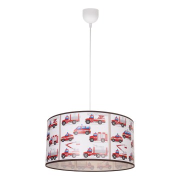 Kinder-Deckenleuchte KIDS ROOM 1xE27/60W/230V Ø 40 cm Feuerwehr
