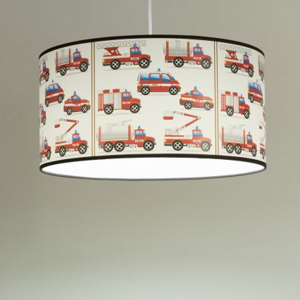Kinder-Deckenleuchte KIDS ROOM 1xE27/60W/230V Ø 40 cm Feuerwehr