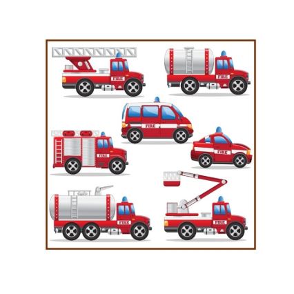 Kinder-Deckenleuchte KIDS ROOM 1xE27/60W/230V Ø 40 cm Feuerwehr