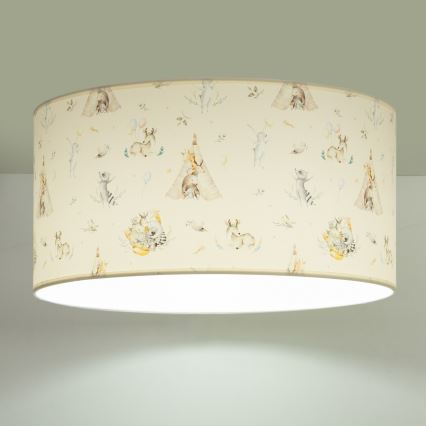 Kinder-Deckenleuchte KIDS ROOM 1xE27/60W/230V Ø 40 cm Tiermotive