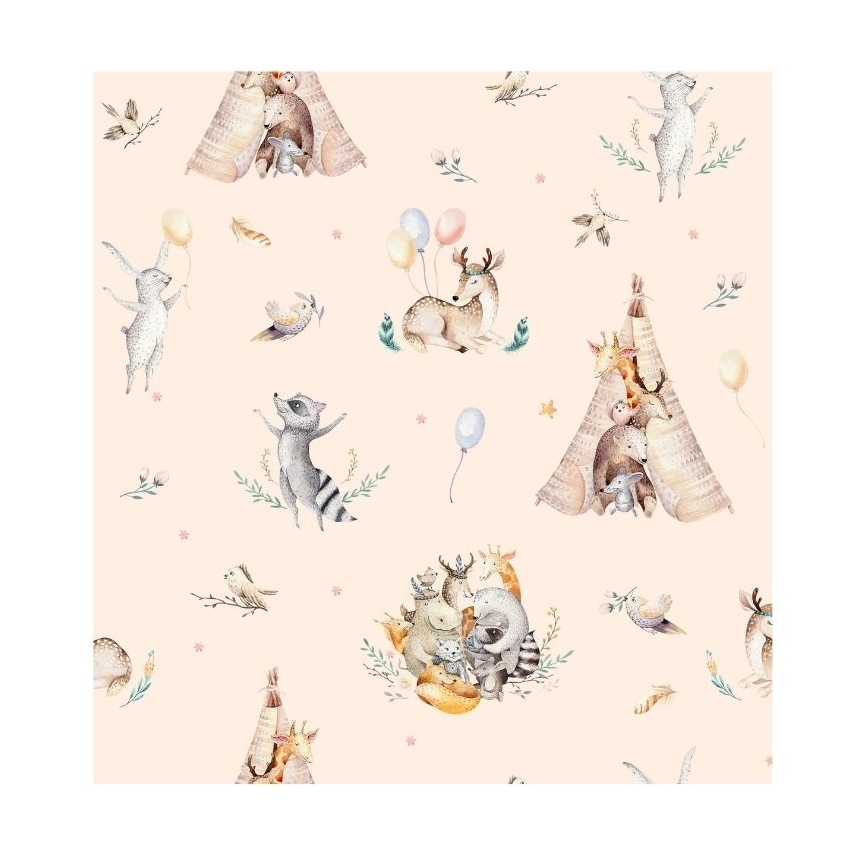 Kinder-Deckenleuchte KIDS ROOM 1xE27/60W/230V Ø 40 cm Tiermotive