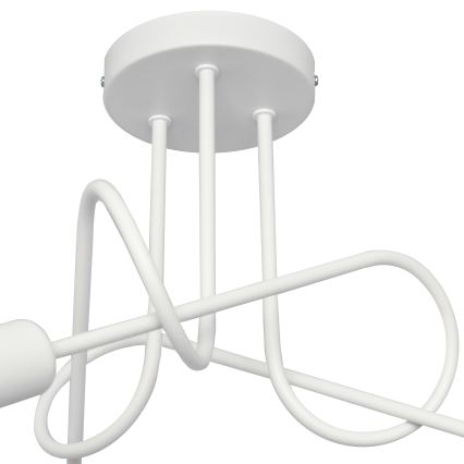 Kinder-Deckenleuchte OXFORD 3xE27/15W/230V Weiß