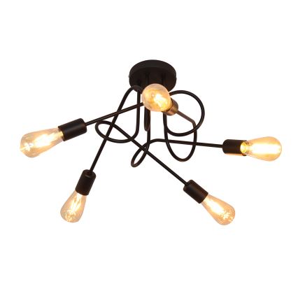 Kinder-Deckenleuchte OXFORD 5xE27/15W/230V