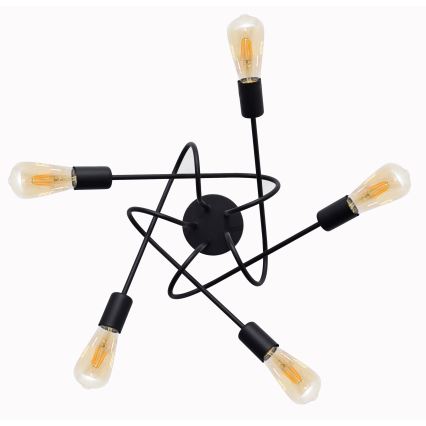 Kinder-Deckenleuchte OXFORD 5xE27/15W/230V