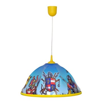 Kinder Kronleuchter auf dem Draht KNIGHT 1xE27/15W/230V