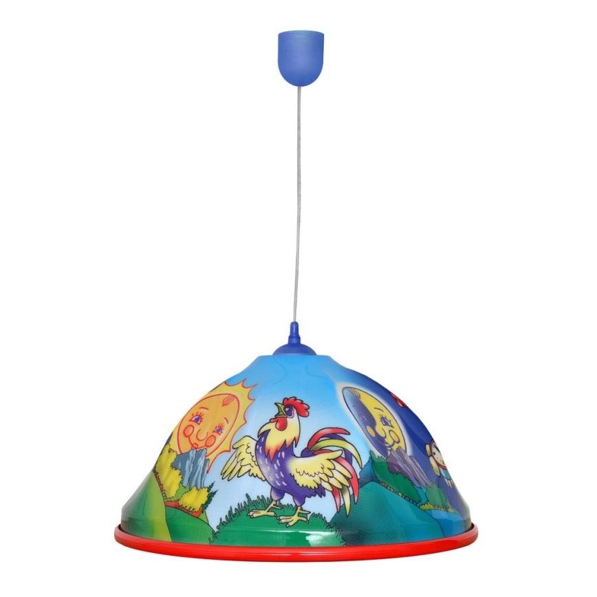 Kinder Kronleuchter auf dem Draht ROOSTER 1xE27/15W/230V