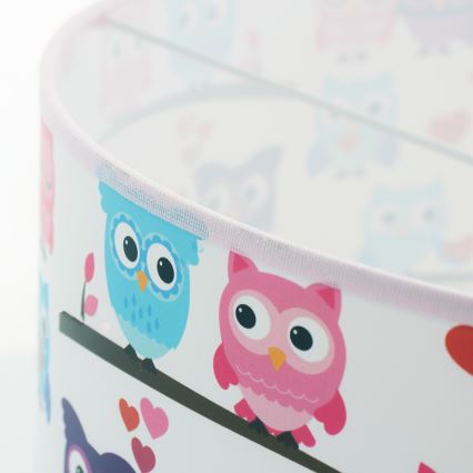 Kinder Kronleuchter OWLS 1xE27/60W/230V