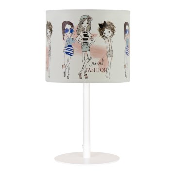 Kinder-Tischlampe GIRLS VIBES 1xE27/60W/230V Ø 18 cm für Mädchen